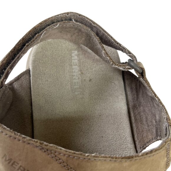Merrell Brindle Performance Sandals Womens Size 9 Tan Adjustable - Picture 7 of 10